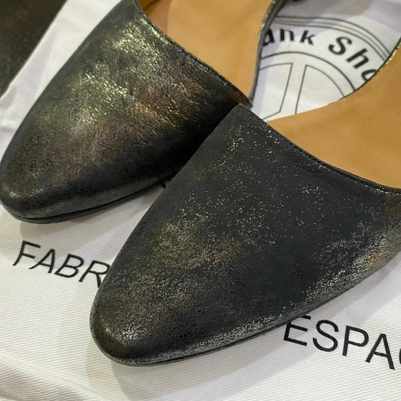 Femme Right Bank Shoe Co Pointed Toe Flats Sz 6M - Picture 12 of 16